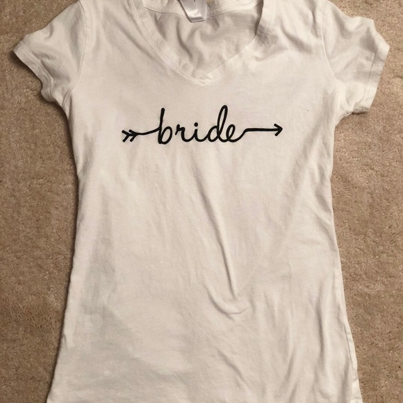 V neck bride tee - Picture 2 of 4